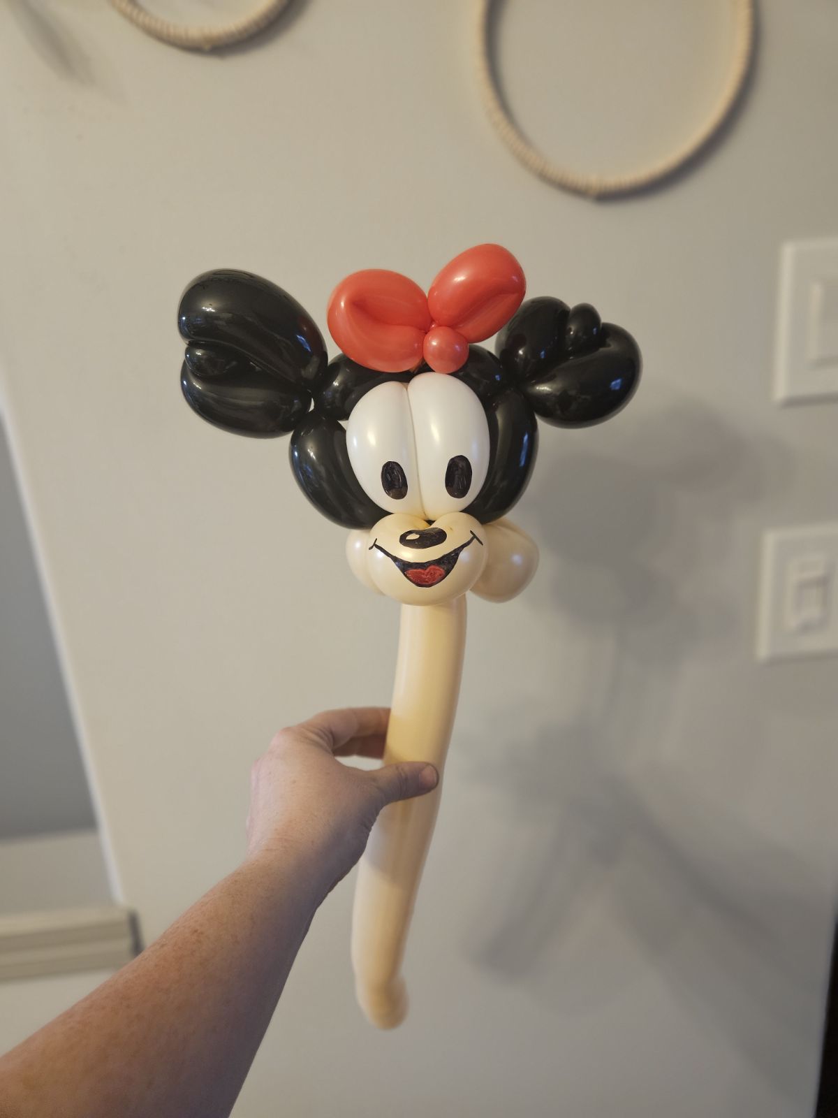 Balloon mini mouse wand